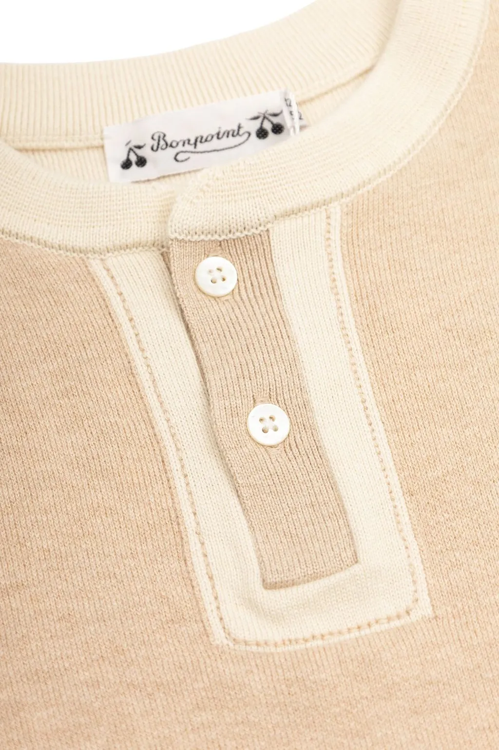 Bonpoint Miro Henley Knitted Sweater
