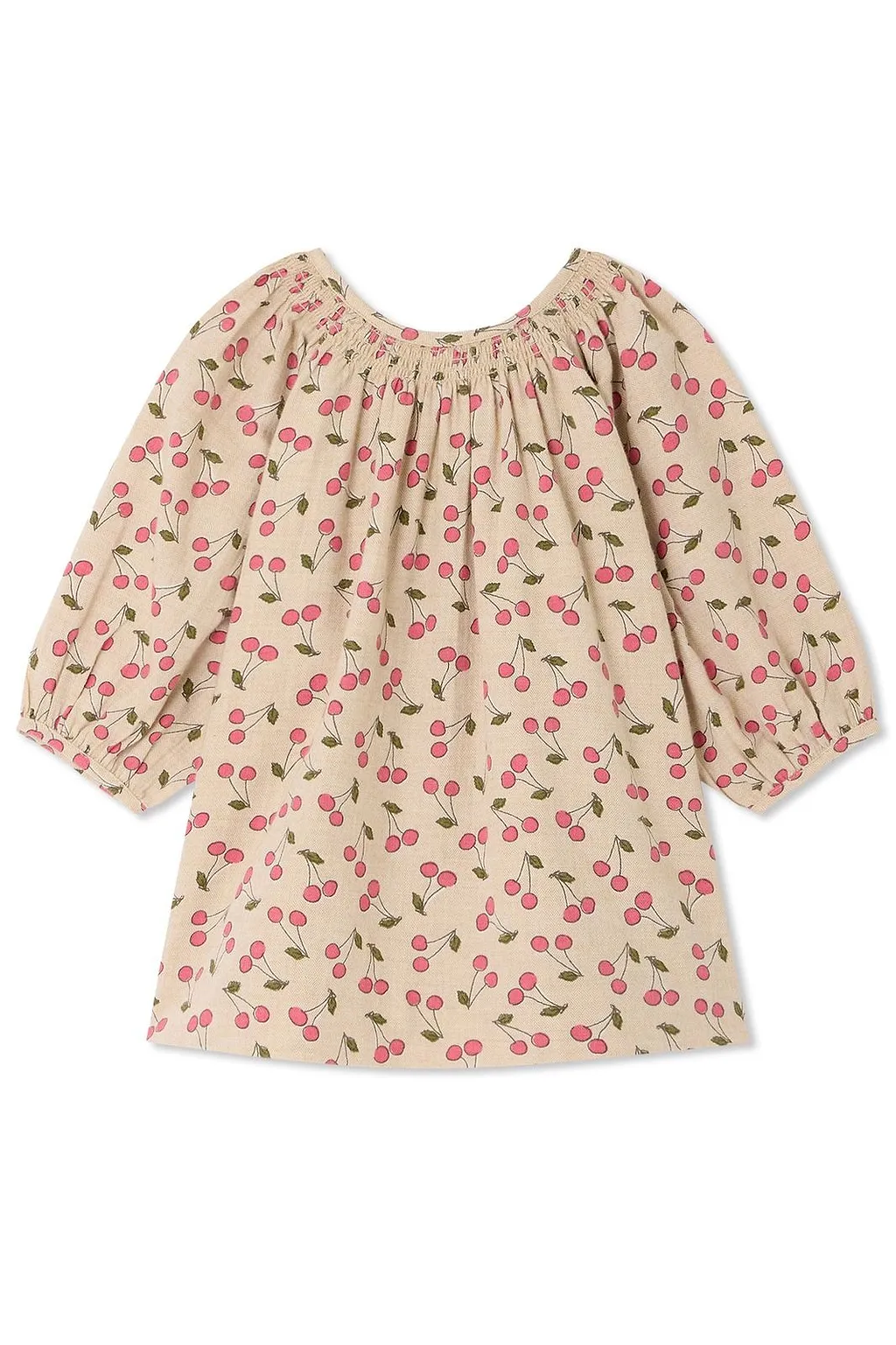Bonpoint Muce Cherry Printed Dress