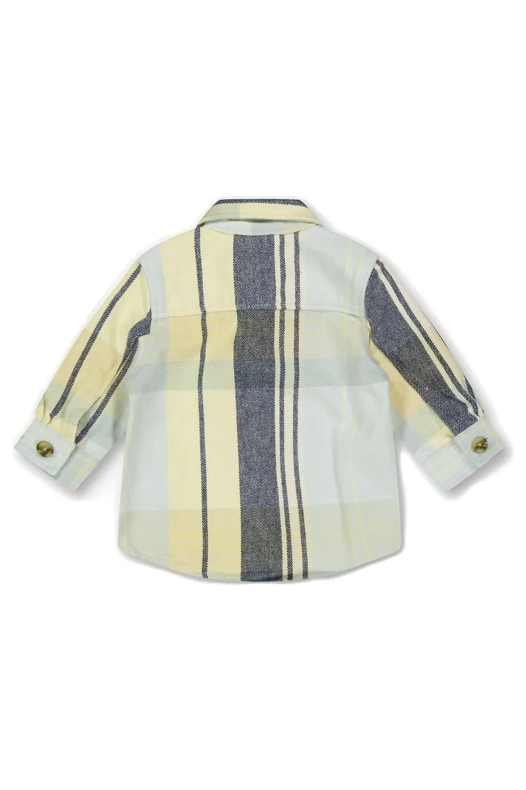 Boss Kids Striped Button-Up Shirt
