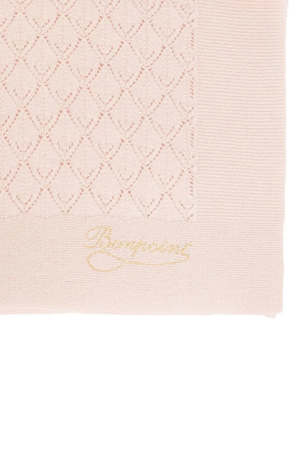 Bonpoint Openwork Knit Nursery Blanket