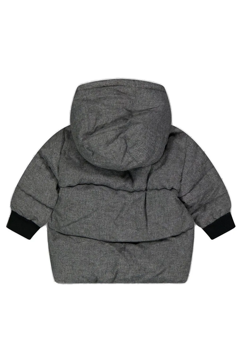 Boss Kids Zip-Up Padded Hooded Jacket