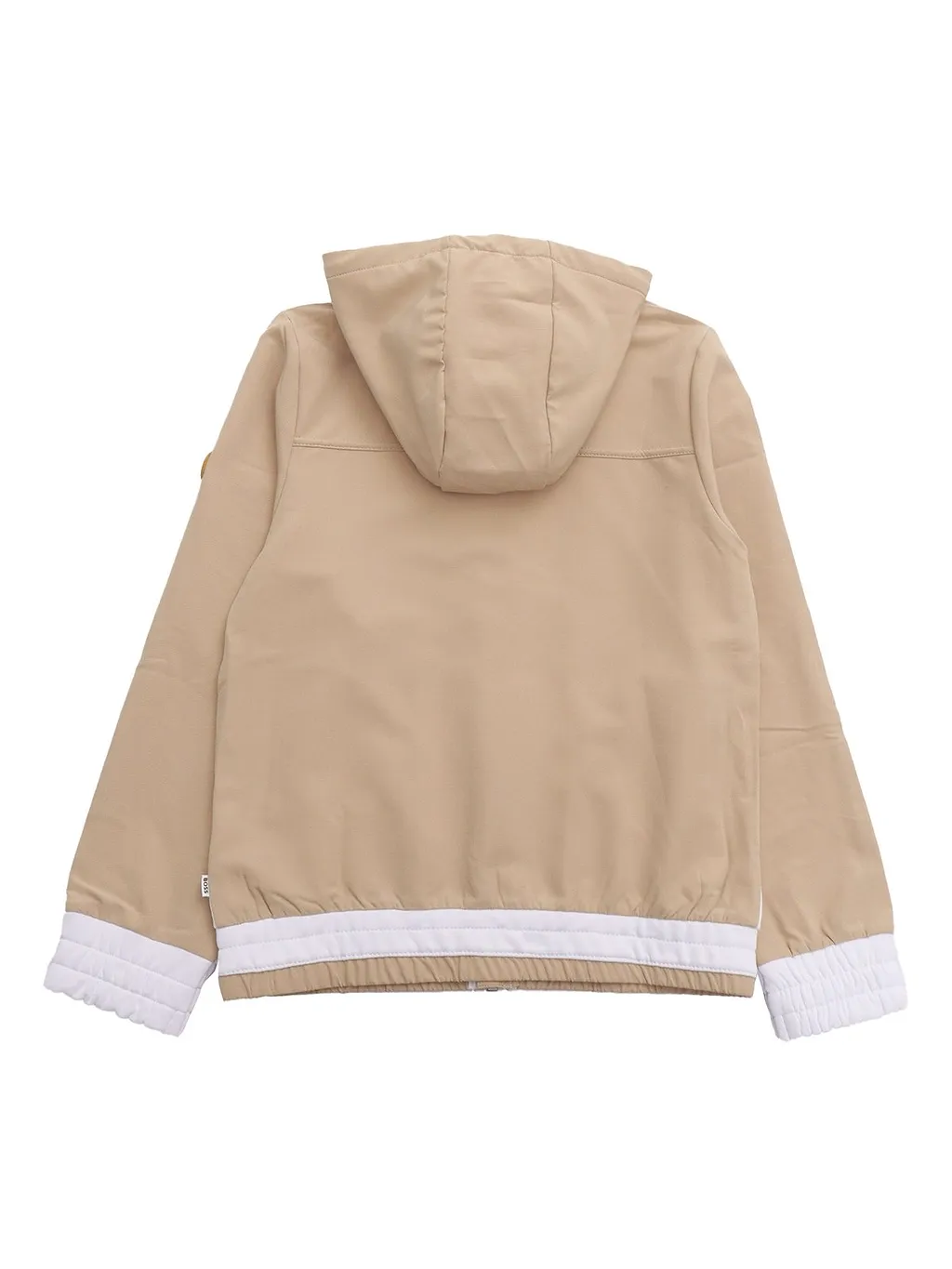 Boss Kids Two-Toned Zipped Hoodie