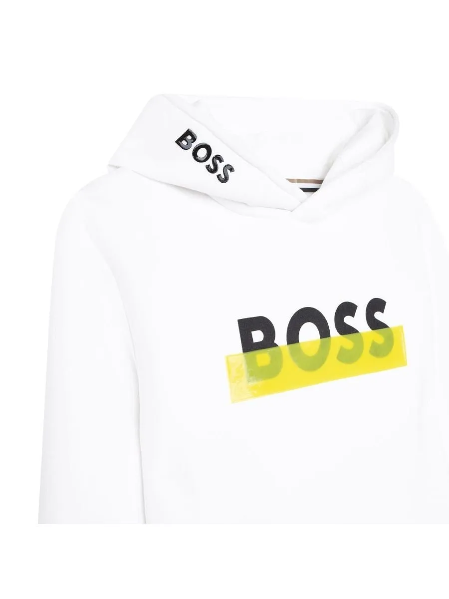 Boss Hugo Boss Logo Print Hoodie