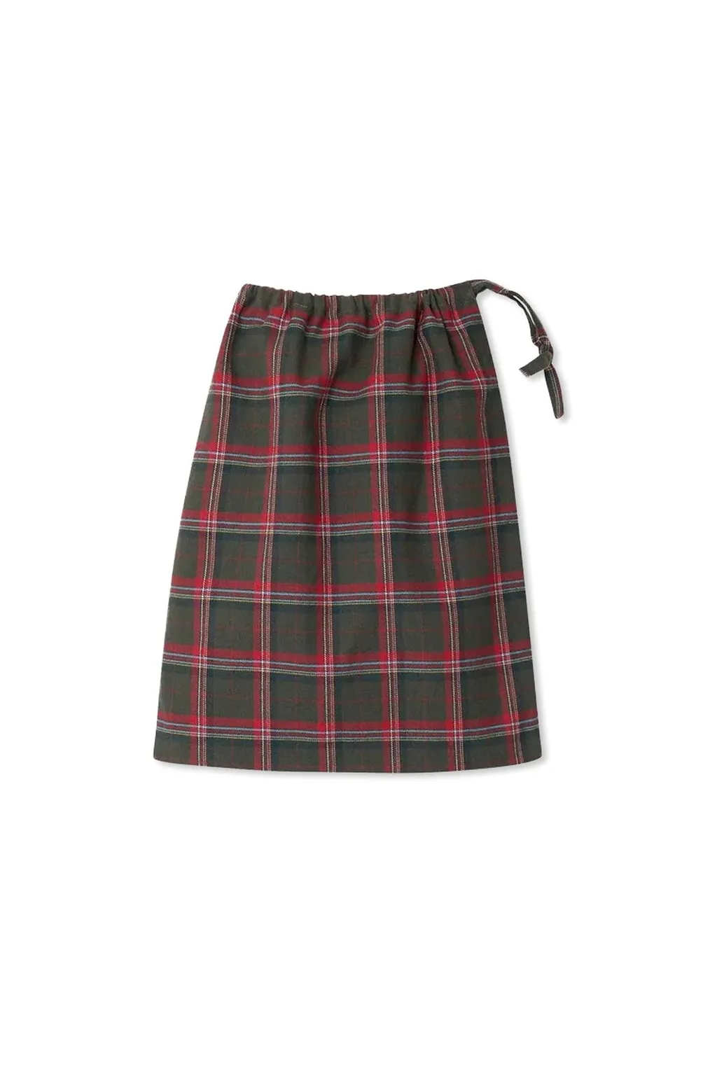 Bonpoint Plaid Pattern Two Piece Pajamas