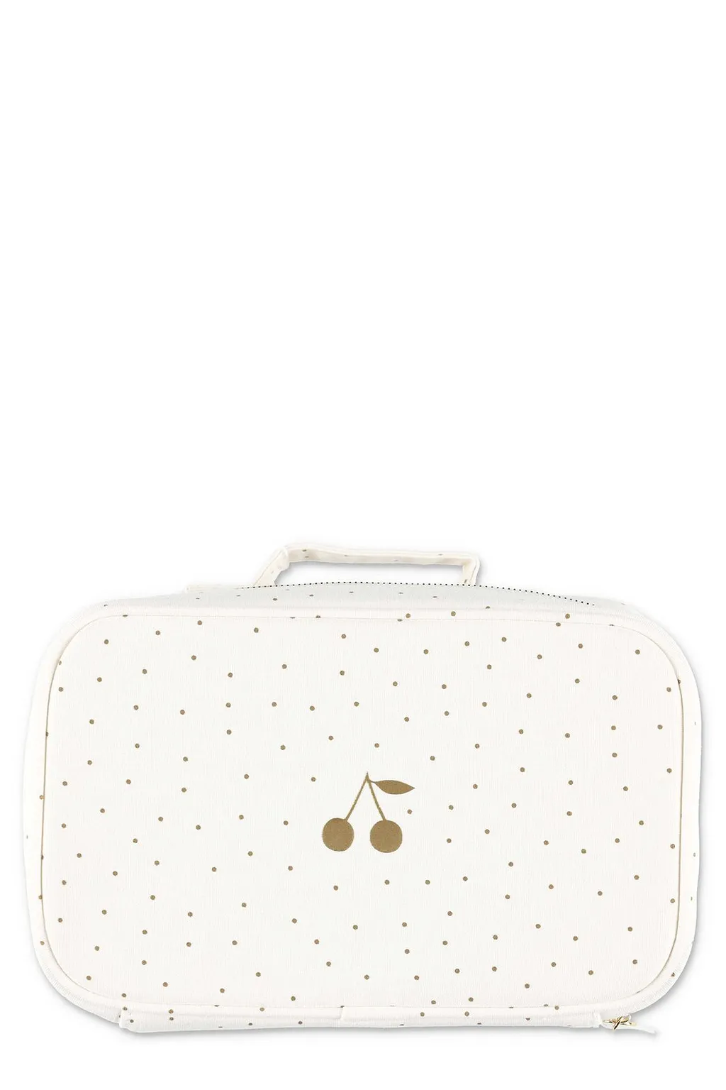 Bonpoint Polka Dot Printed Zipped Carry Case