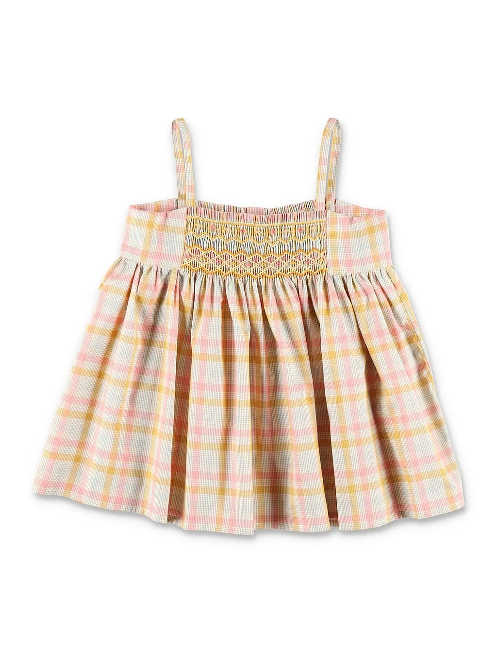Bonpoint Prunelle Smocked And Hand-Embroidered Blouse