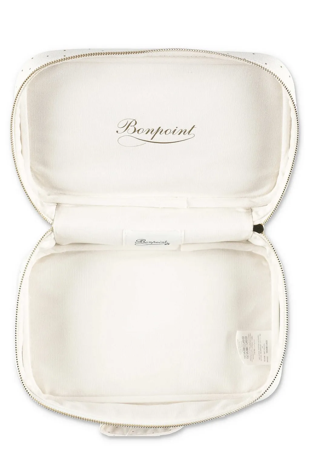 Bonpoint Polka Dot Printed Zipped Carry Case
