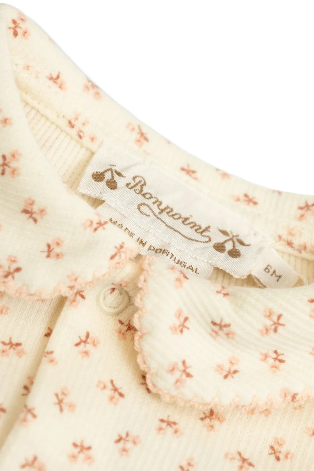 Bonpoint Rose Print Knitted Pyjamas