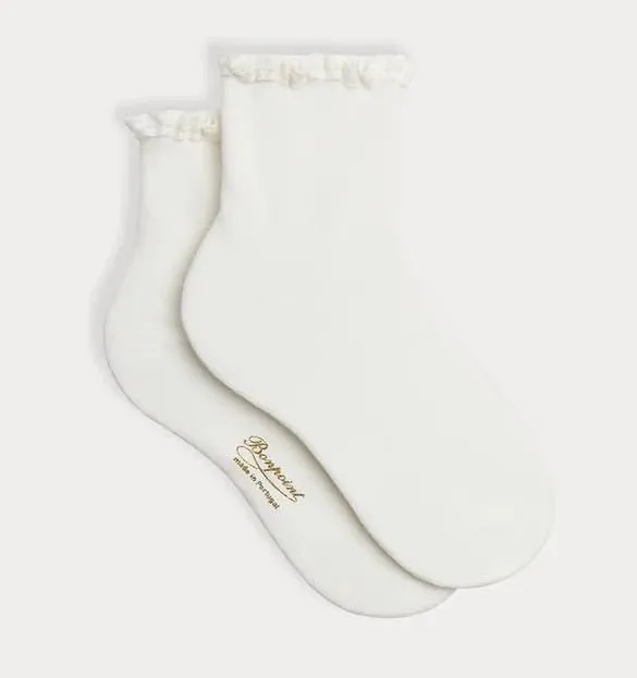 Bonpoint Ruffled Ankle Socks