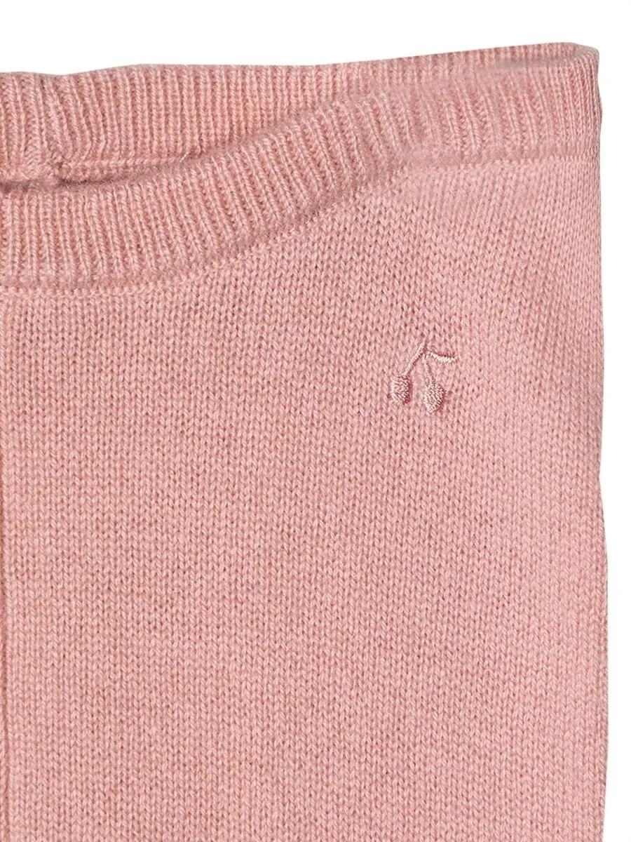 Bonpoint Ribbed Hem Knitted Trousers
