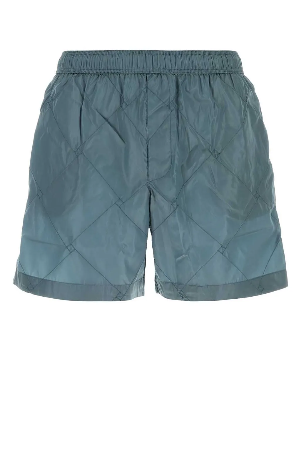 Bottega Veneta Crinkle Effect Quilted Swim Shorts