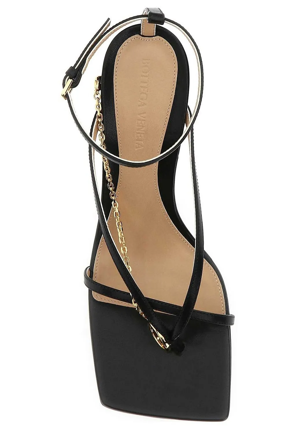 Bottega Veneta Detachable Chained Stretched Sandals