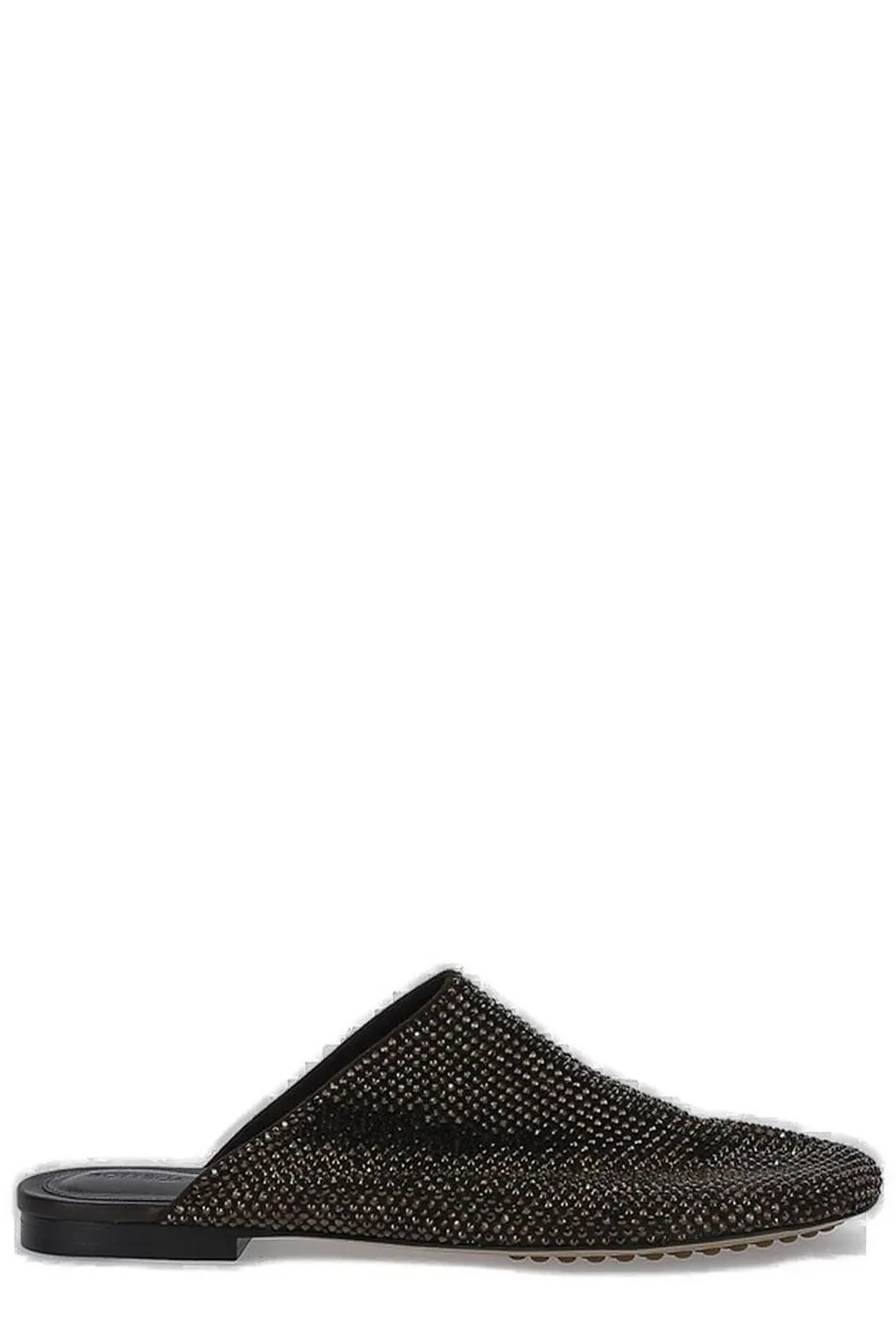 Bottega Veneta Crystal Embellished Slip-On Flats