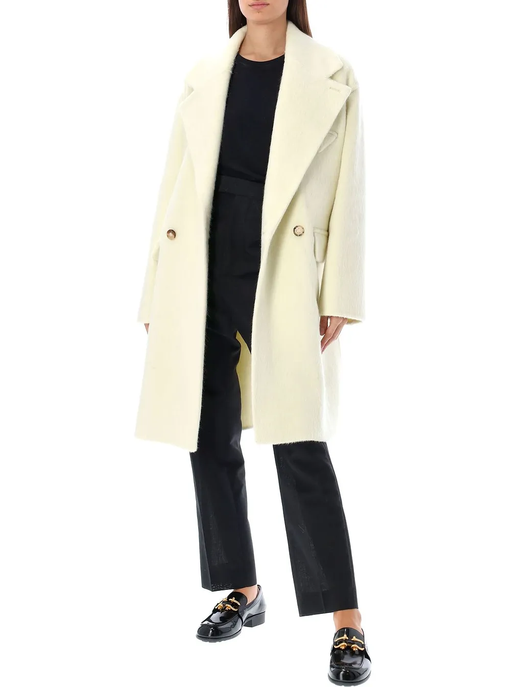 Bottega Veneta Double Breasted Coat