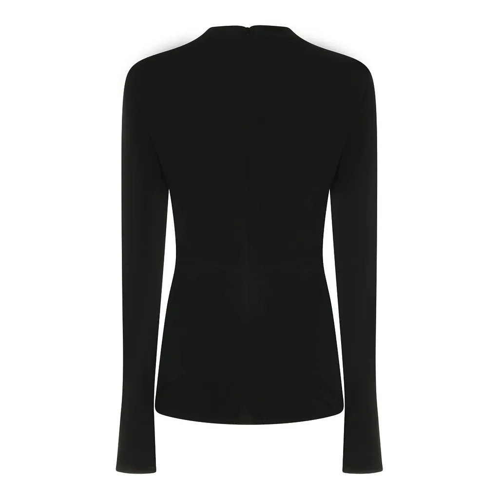 Bottega Veneta Embellished Long Sleeved Top
