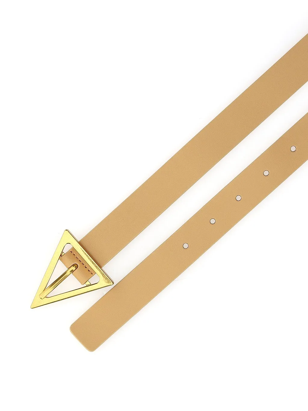 Bottega Veneta Signature Triangular Buckle Belt