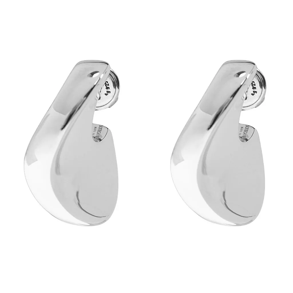 Bottega Veneta Small Disc Earrings