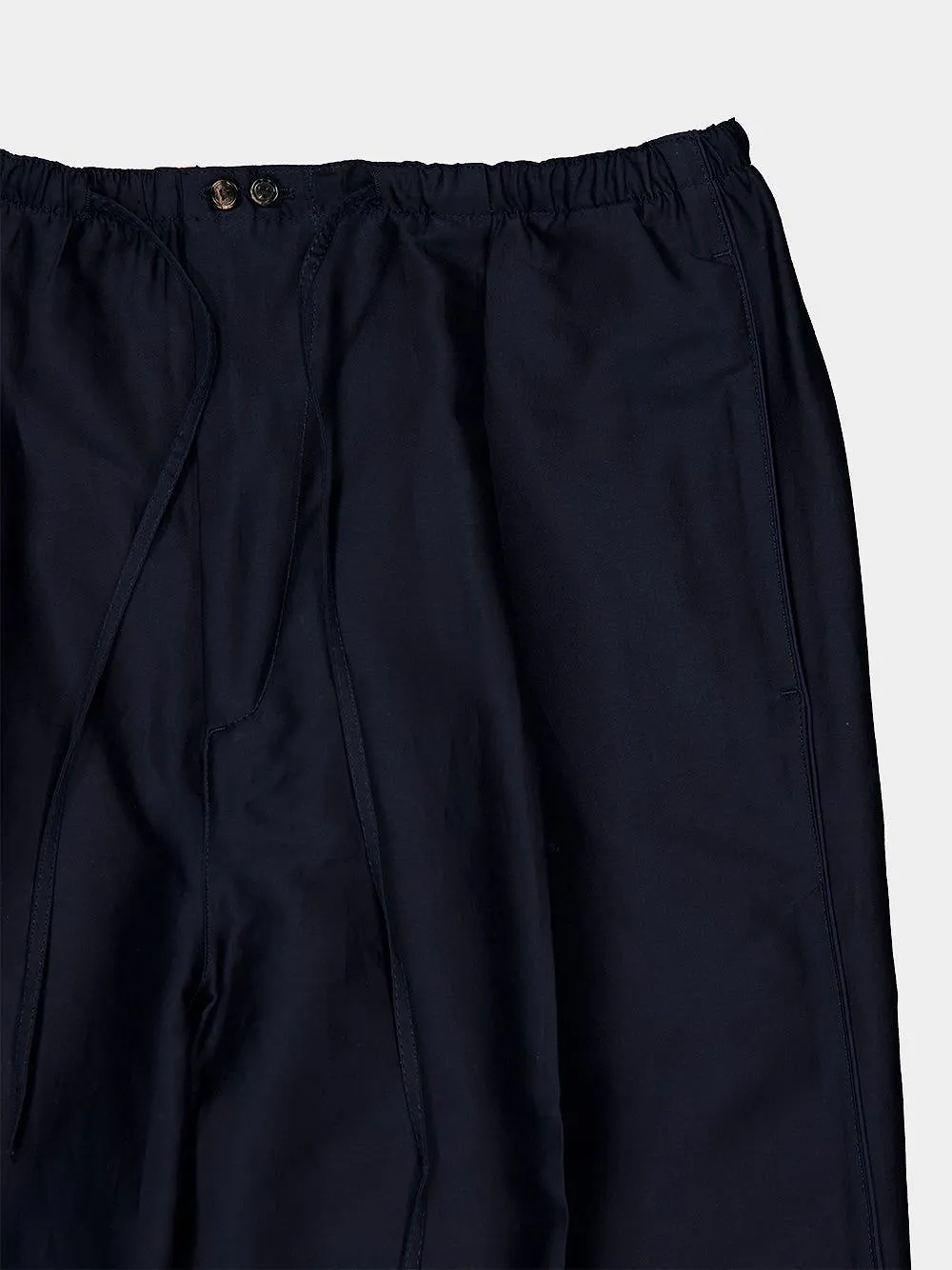 Bottega Veneta Straight-Leg Drawstring Pants