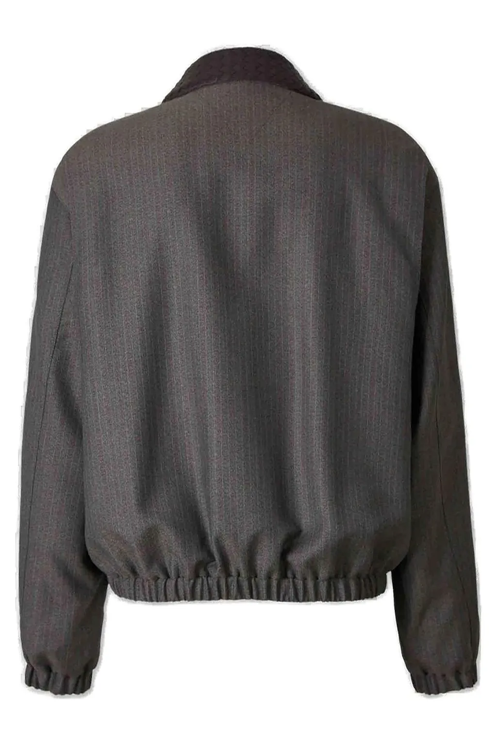 Bottega Veneta Subtle Striped Patterned Blouson