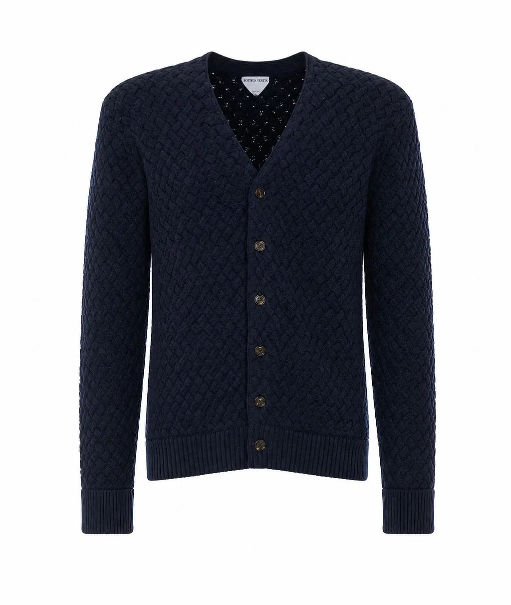 Bottega Veneta Textured Knit Cardigan