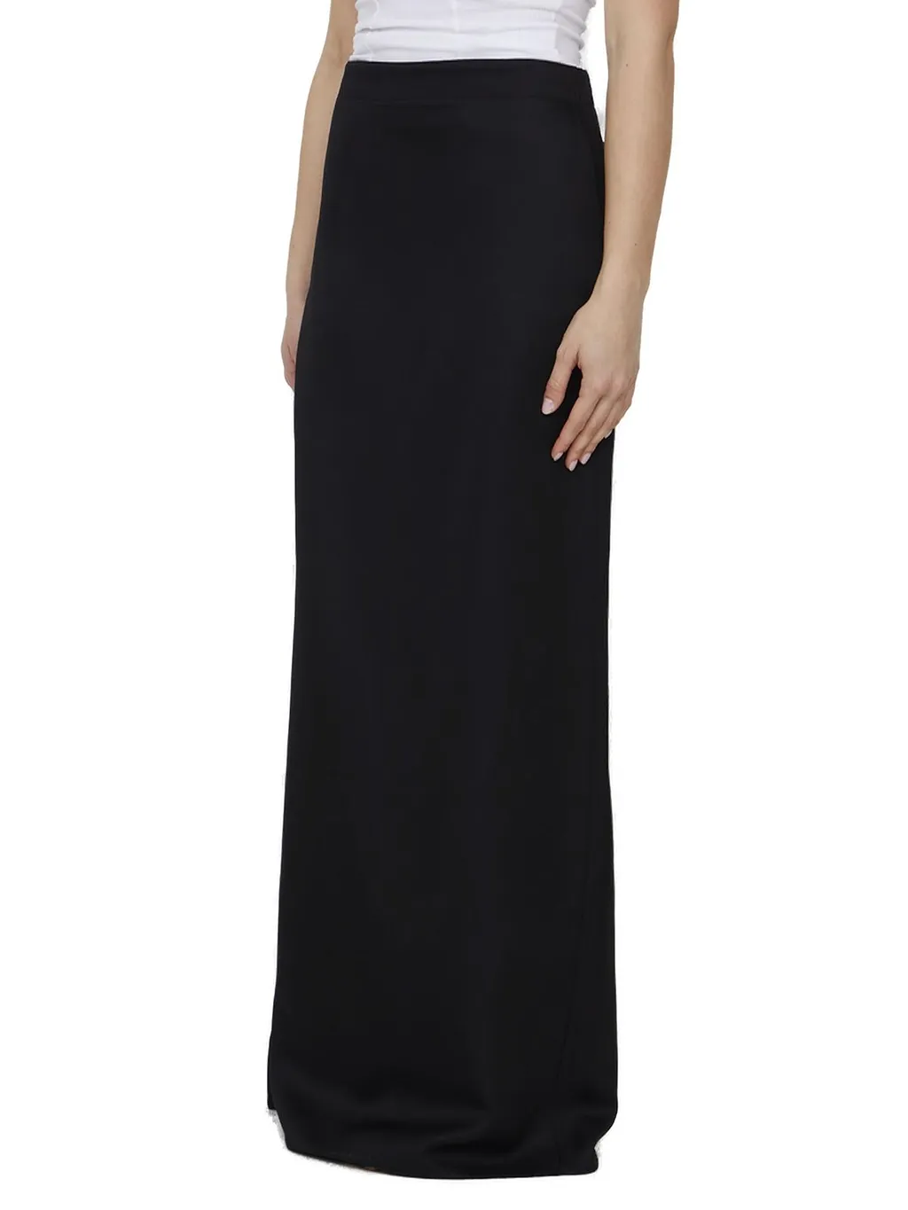 Bottega Veneta Twill Maxi Skirt