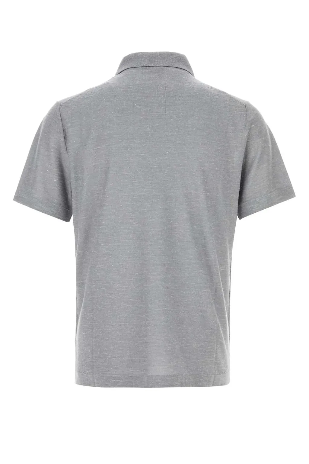 Brioni Mixed Stitch Short-Sleeve Polo Shirt