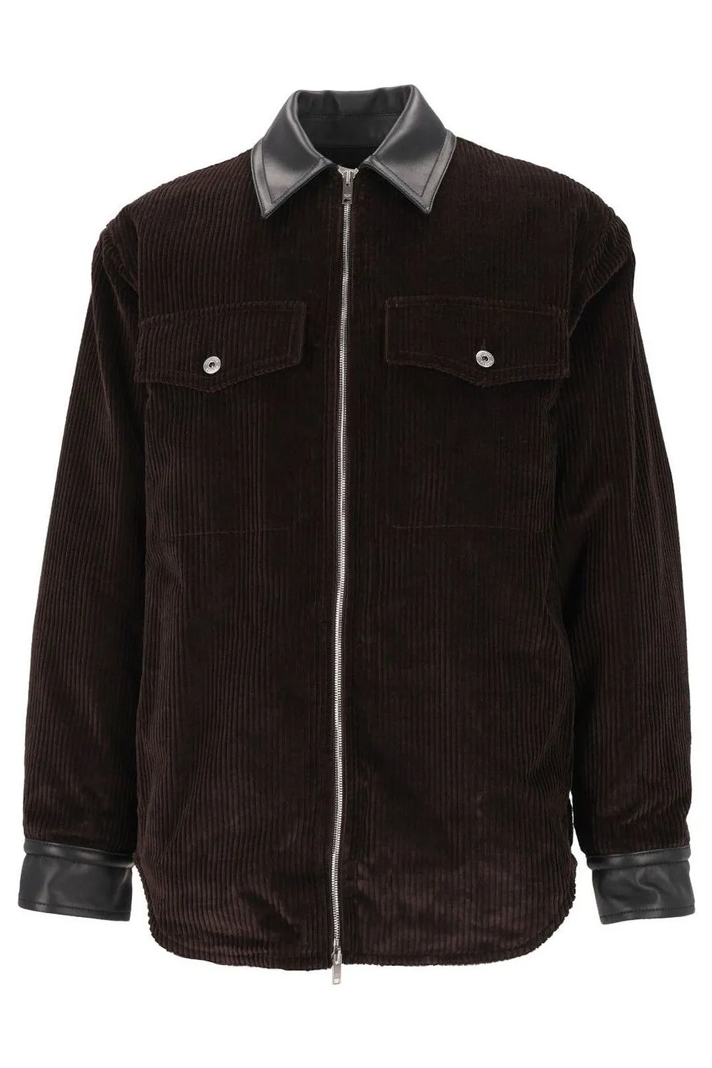 Bottega Veneta Washed Corduroy Zip Jacket