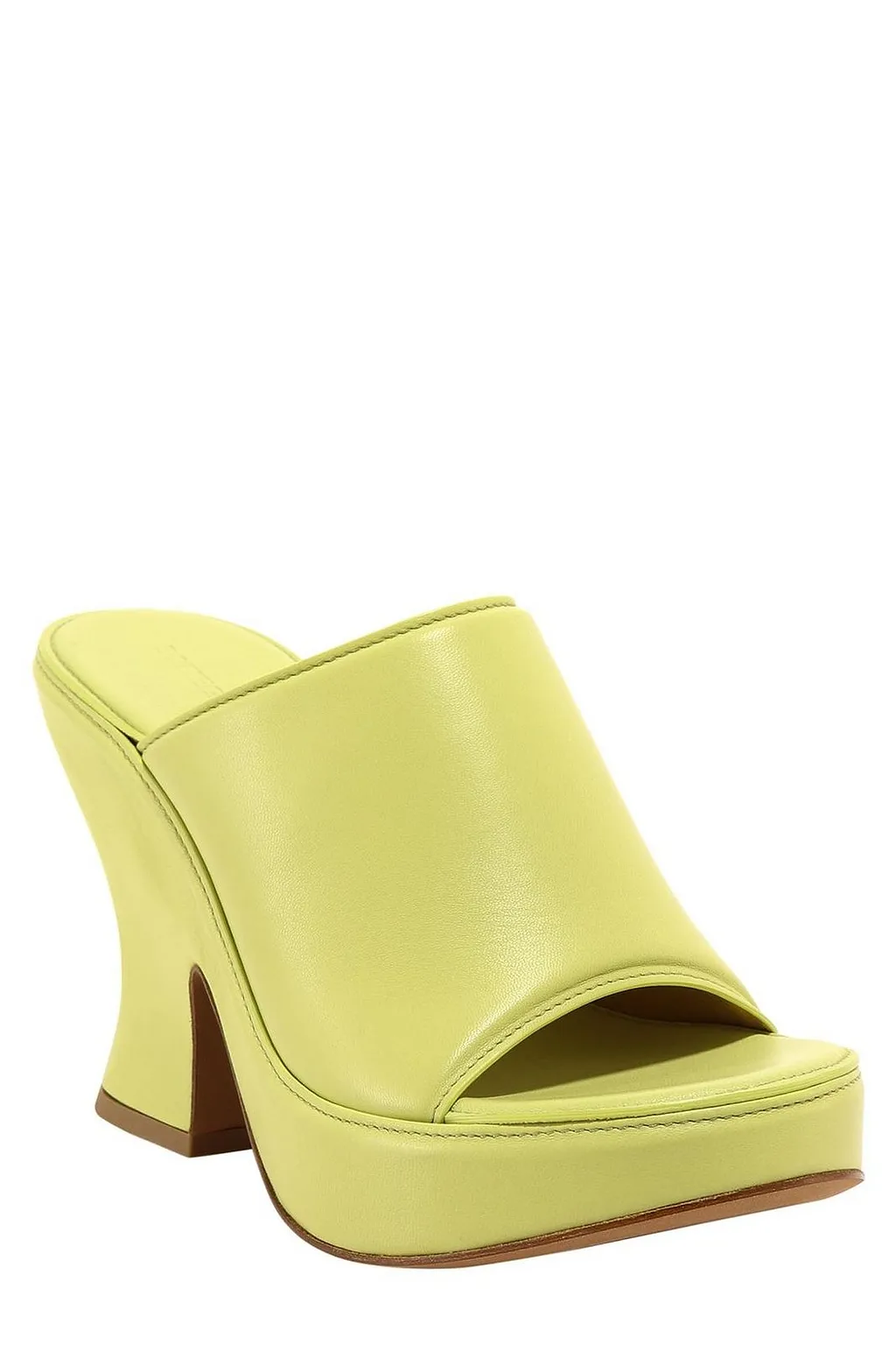 Bottega Veneta Stack Wedge Mules