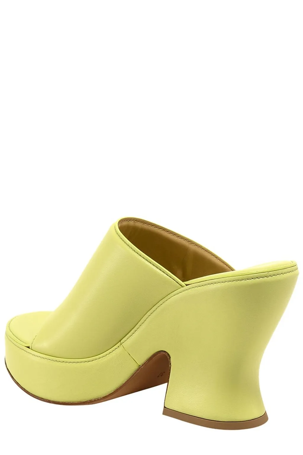 Bottega Veneta Stack Wedge Mules