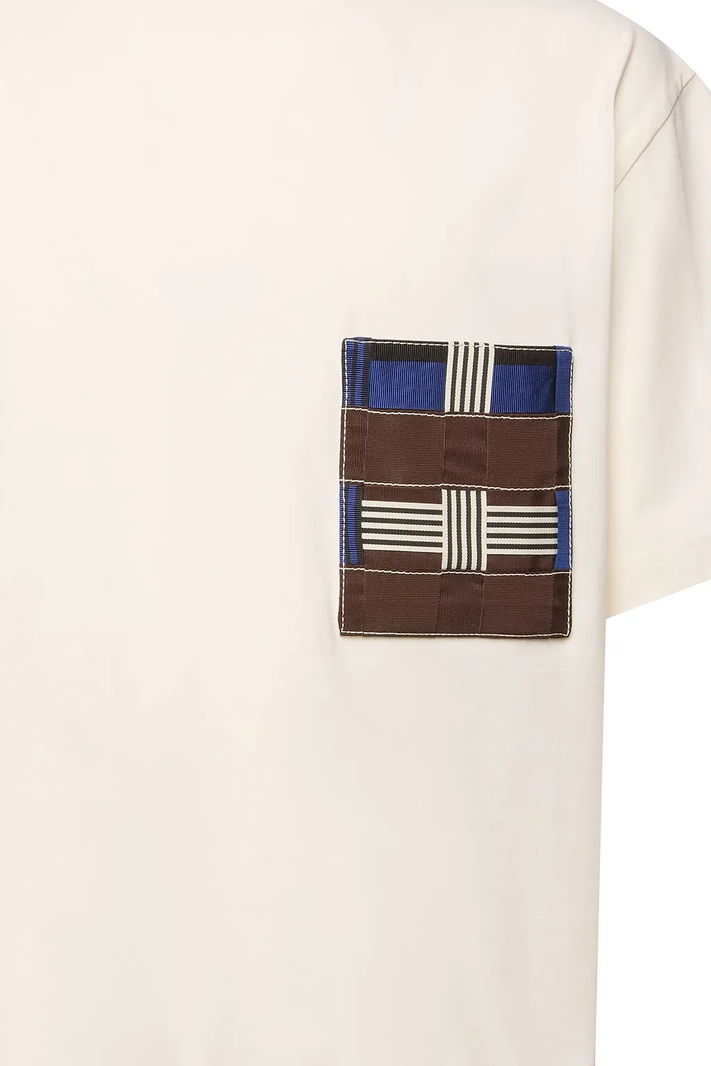 Bottega Veneta Woven Patch Pocket T-Shirt