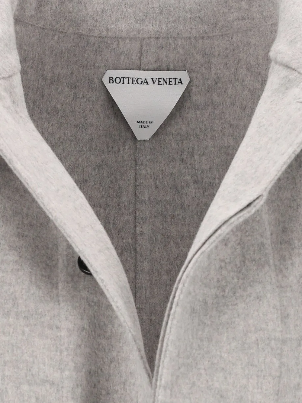Bottega Veneta Woven-Trim Splittable Coat