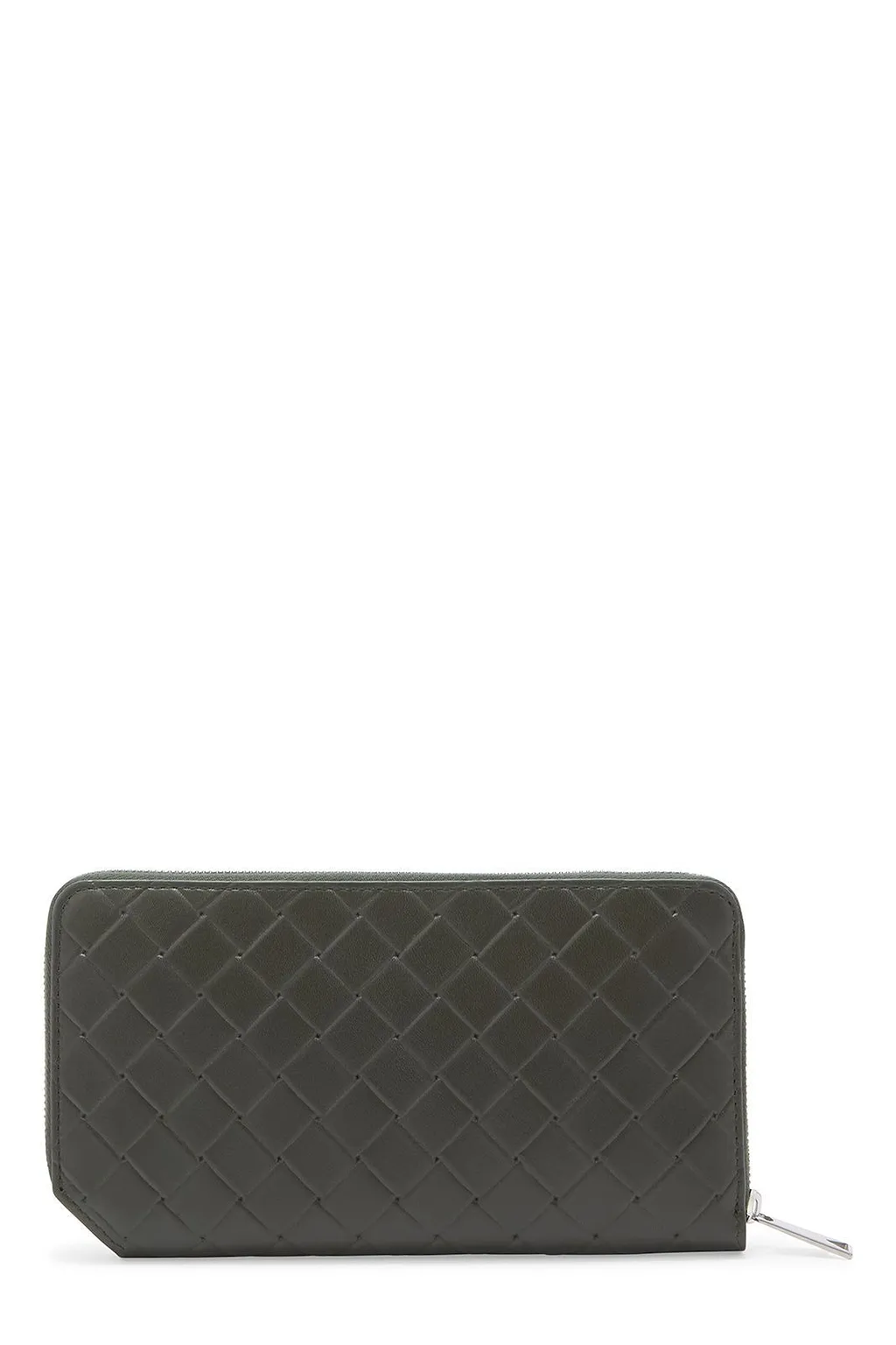 Bottega Veneta Zip-Around Quilted Wallet