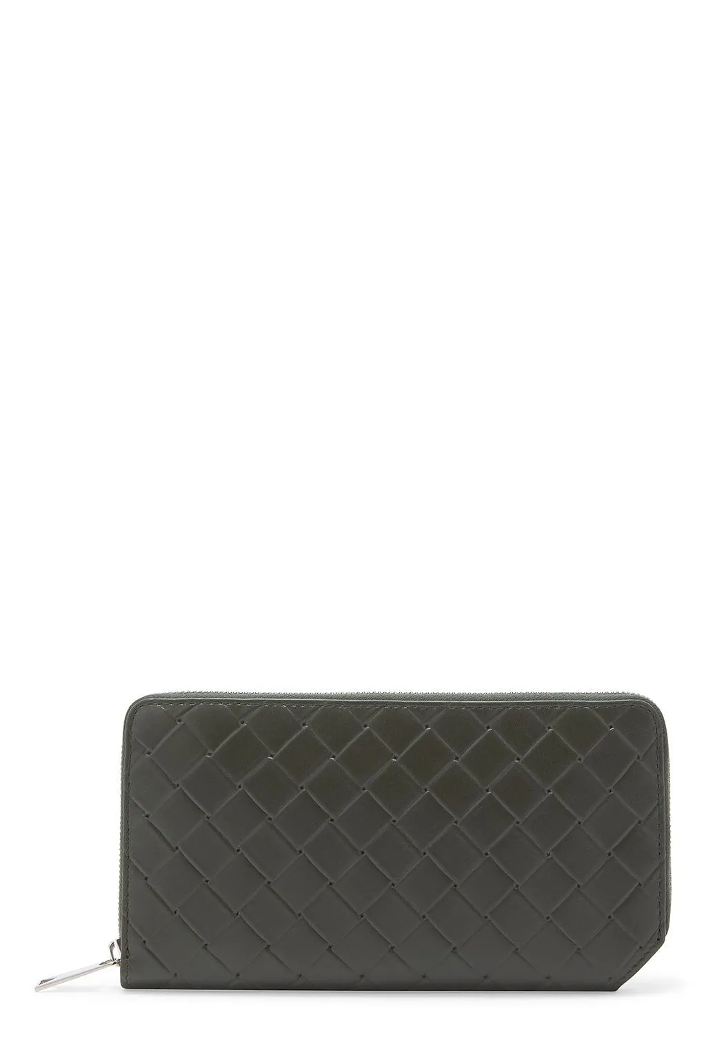 Bottega Veneta Zip-Around Quilted Wallet
