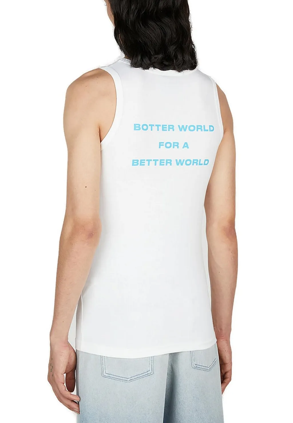 Botter Dolphin Slogan Printed Tank Top