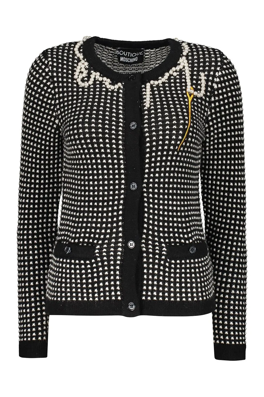 Boutique Moschino Embellished Cardigan
