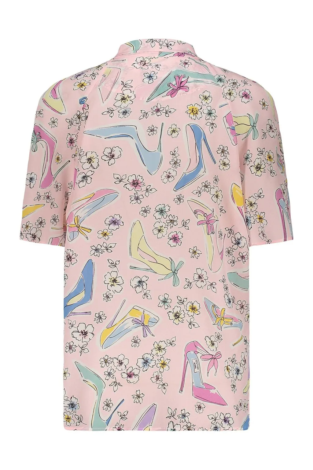 Boutique Moschino Bow-Tie Printed Top