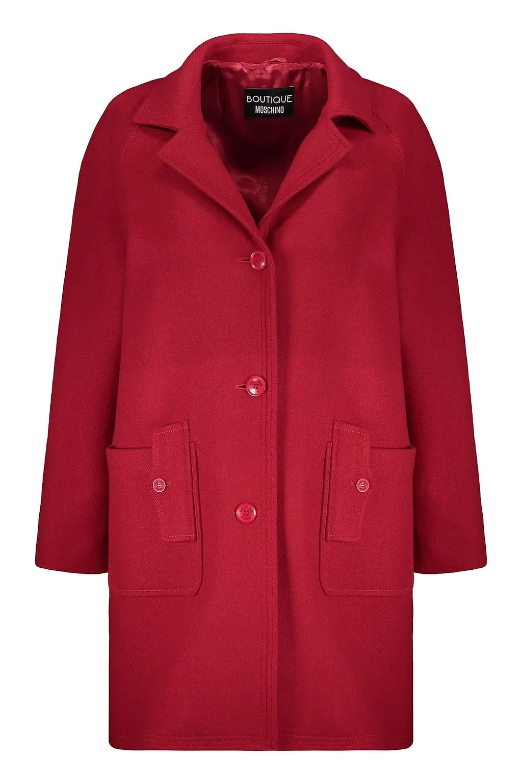 Boutique Moschino Single-Breasted Coats