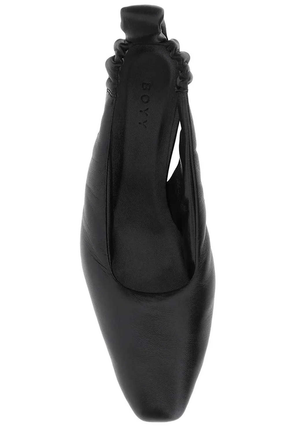Boyy Puffy Slingback Heeled Pumps