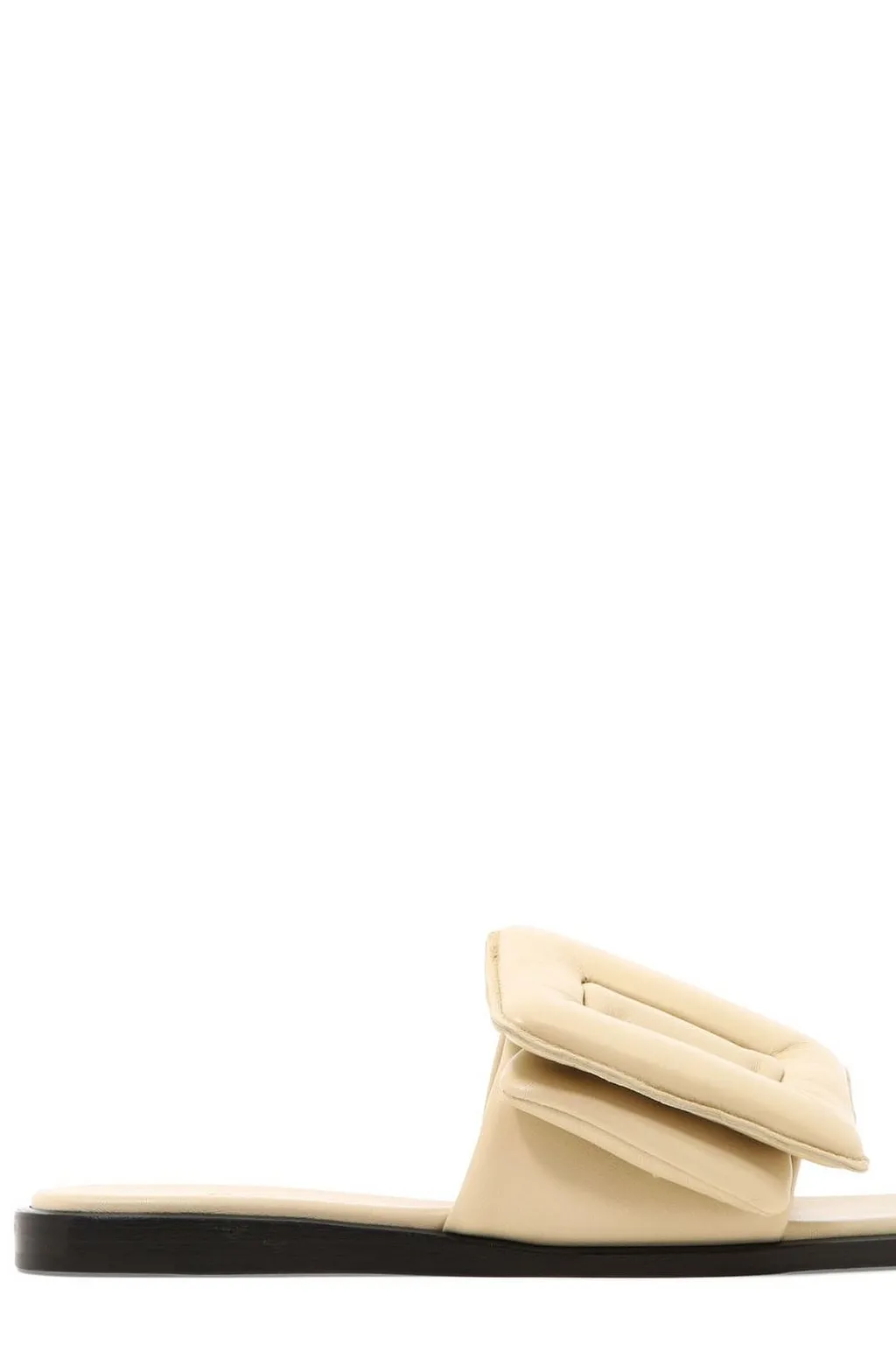 Boyy Oversized Puffy Buckle Sandals