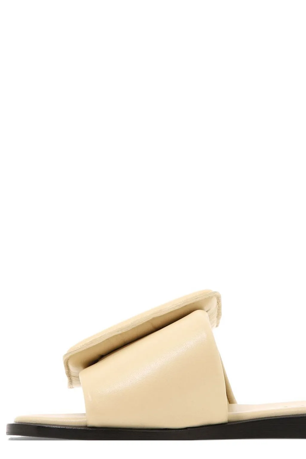 Boyy Oversized Puffy Buckle Sandals