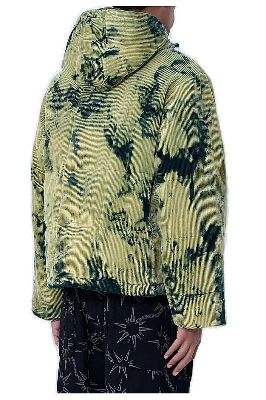 Brain Dead Bleach Dyed Dimension Puffer Jacket