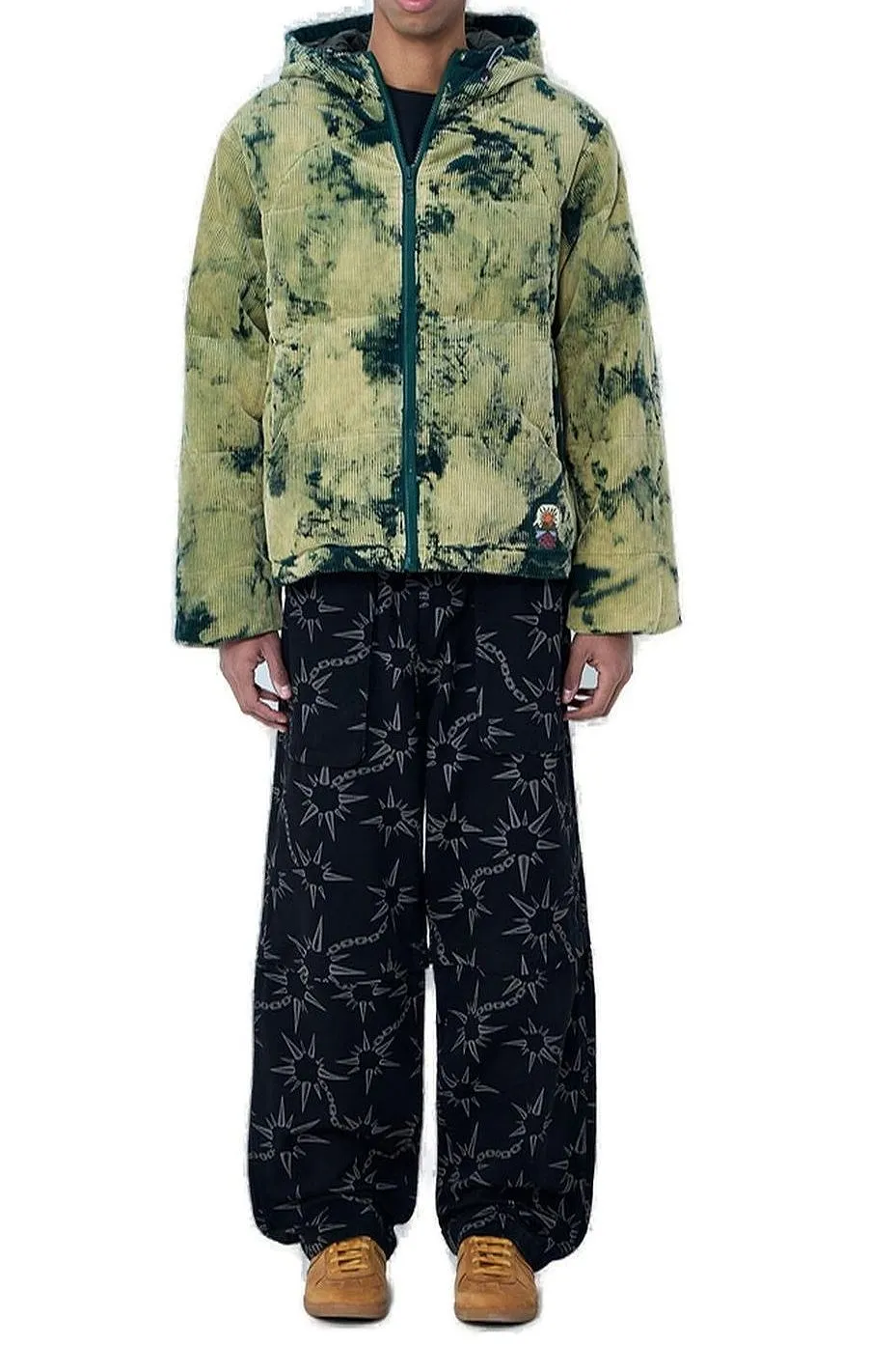 Brain Dead Bleach Dyed Dimension Puffer Jacket