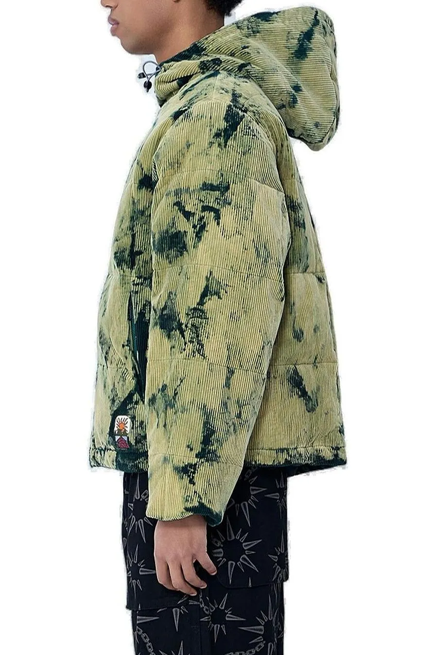 Brain Dead Bleach Dyed Dimension Puffer Jacket