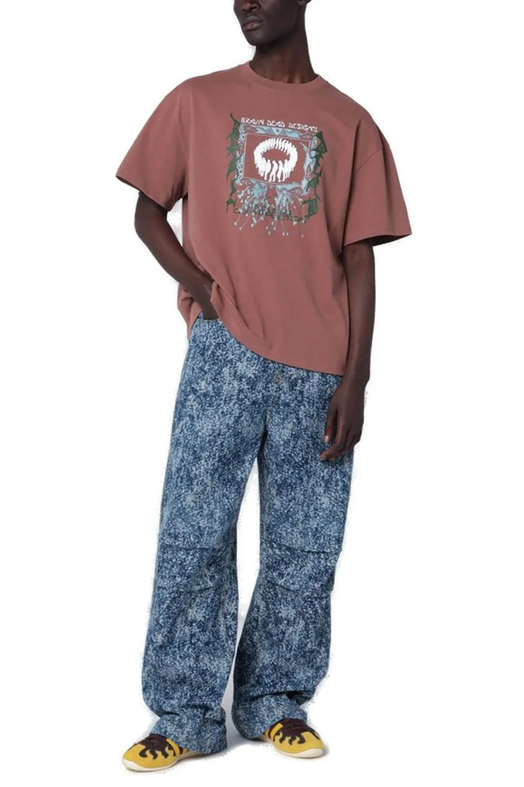 Brain Dead Endless Construction T-Shirt