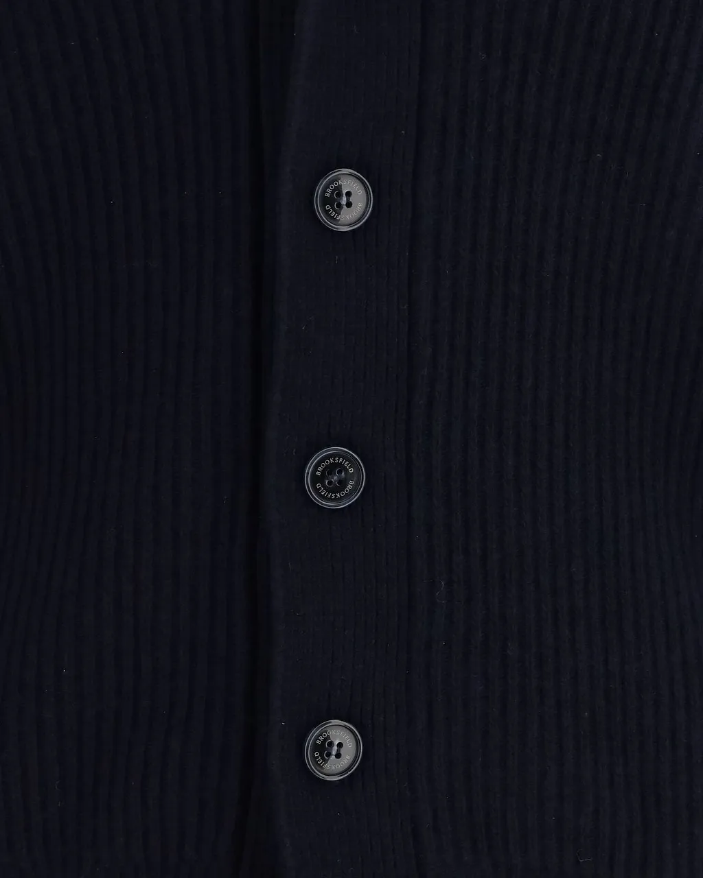 Brooksfield Ribbed Shawl Collar Cardigan