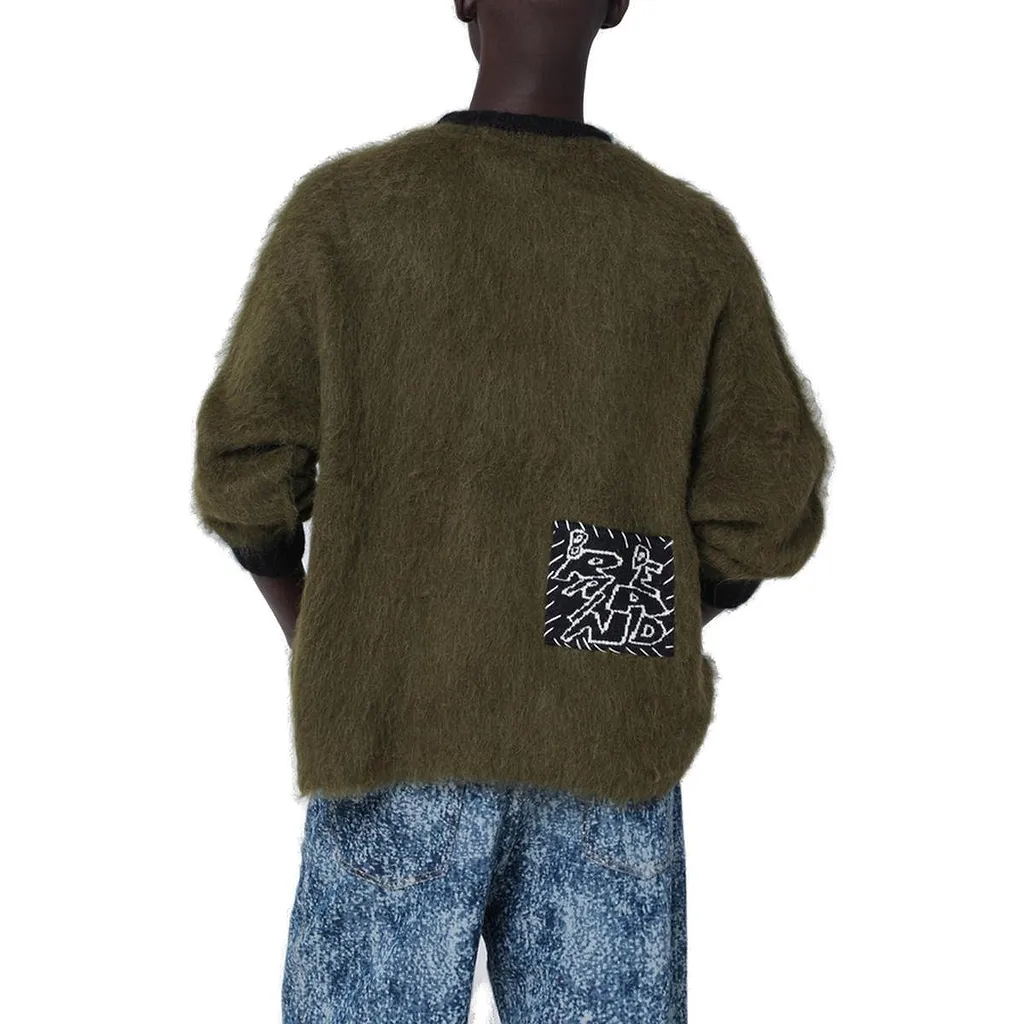 Brain Dead Future Vision Boxy Knit Sweater