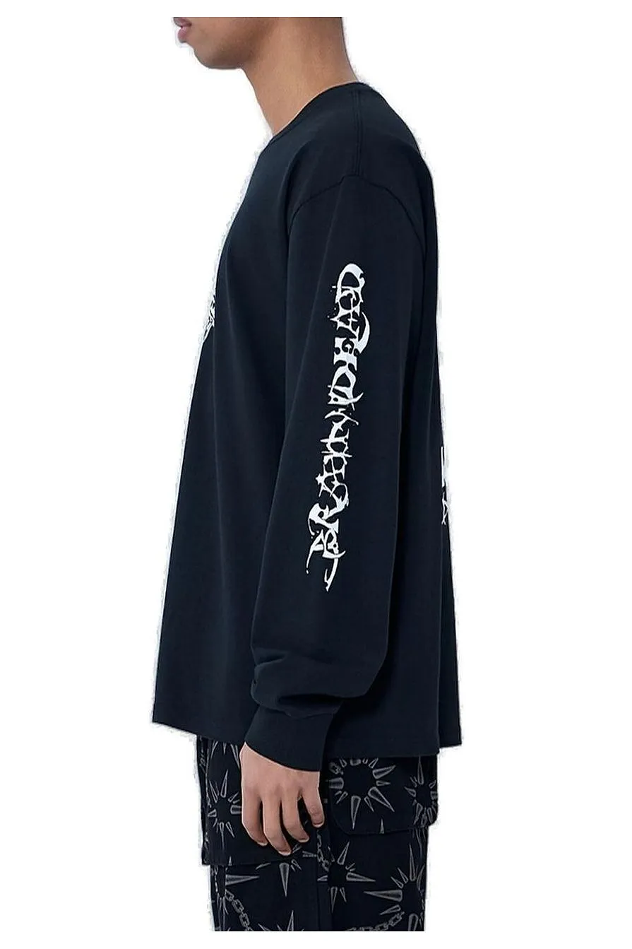 Brain Dead Logo Printed Sweatshirt