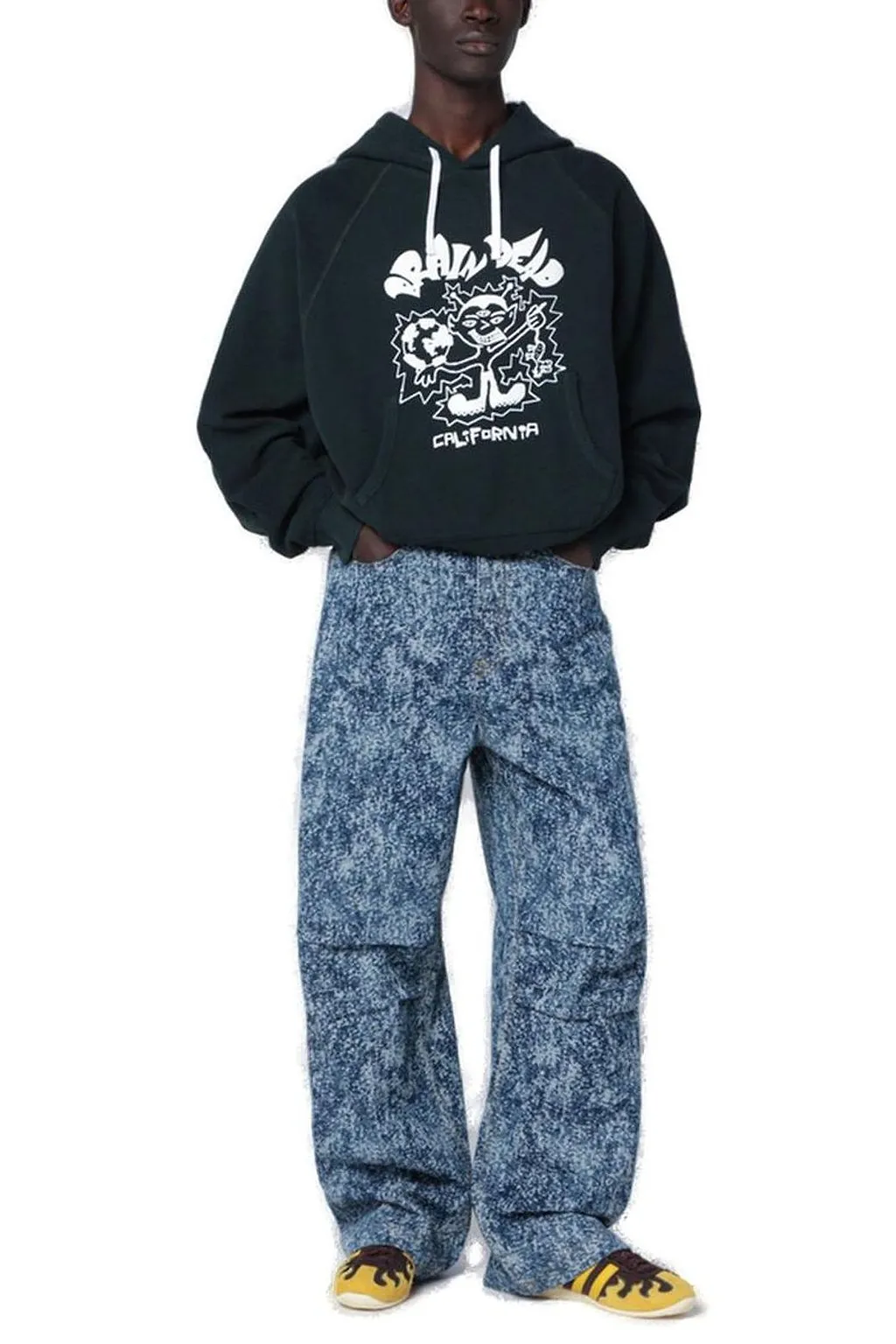 Brain Dead Global Shock Hoodie