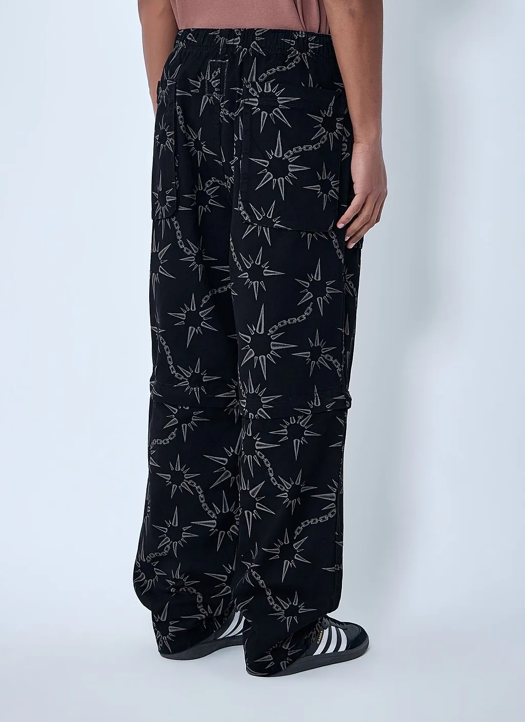 Brain Dead Printed Wide-Leg Pants