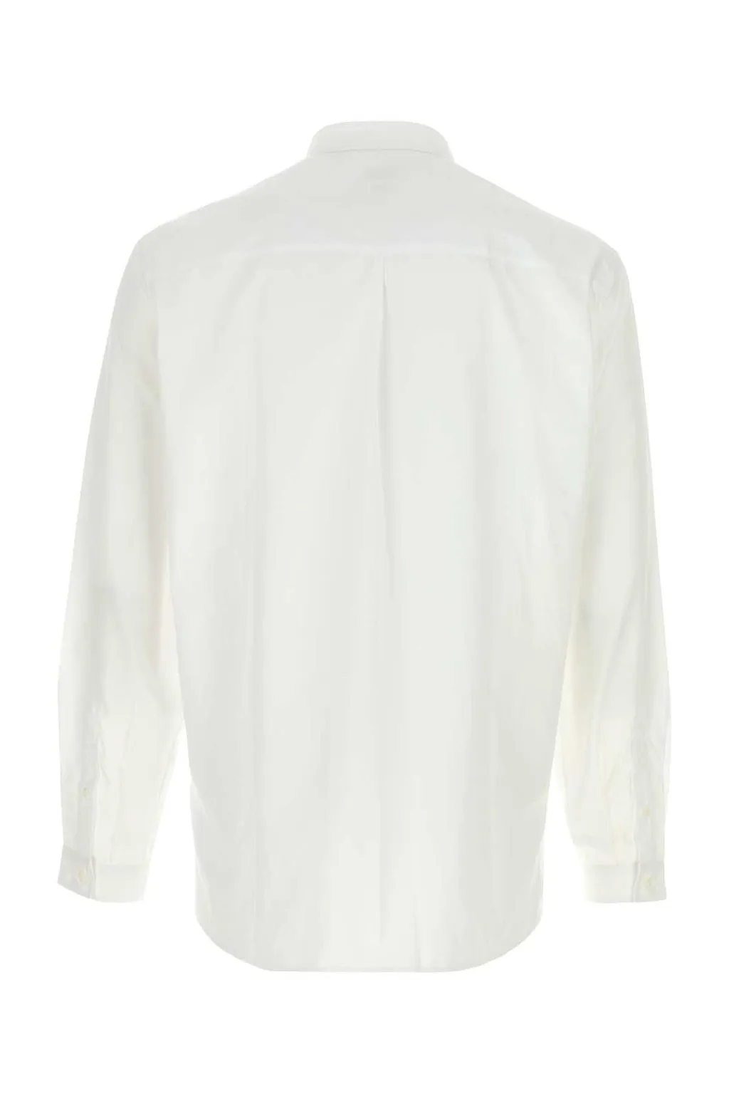 Brunello Cucinelli Band-Collar Oxford Shirt